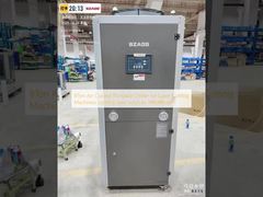 چیلر پرتابل 8 تنی خنک‌شونده با هوا برای خنک‌سازی دستگاه‌های برش لیزری، منابع لیزر 19608 کیلوکالری بر ساعت