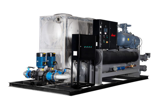 خرید چیلر 75HP با آب خنک مرکزی چیلر پیچی با انرژی بالا online manufacture