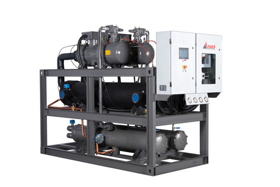 خرید چیلر پیچی آب خنک صنعتی 280 Tr 280HP کم صدا online manufacture