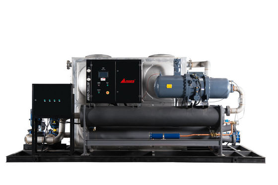 خرید چیلر پیچی بزرگ آب خنک صنعتی 440HP ISO9001 online manufacture