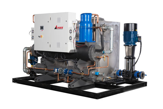 خرید چیلر مرکزی آب خنک کننده 85 تن چیلر آبی HVAC online manufacture