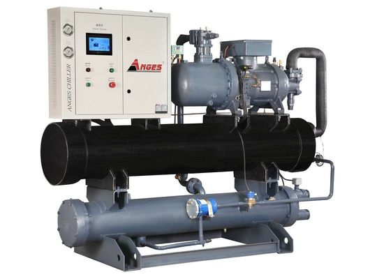خرید 60hp خنک کننده آب خنک کننده نوع پیچ استفاده برای کارخانه پلاستیک online manufacture