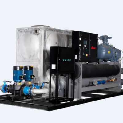 خرید سیستم مجتمع چیلر صنعتی Hvac 60HP 12 ماه گارانتی online manufacture