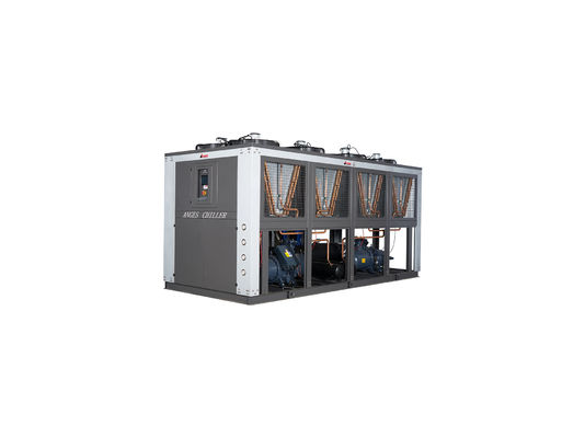 خرید 100 تن پیچ کمپرسور چیلر 100 Tr هوا خنک آب خنک برای خنک کردن بطری دمنده ماشین online manufacture
