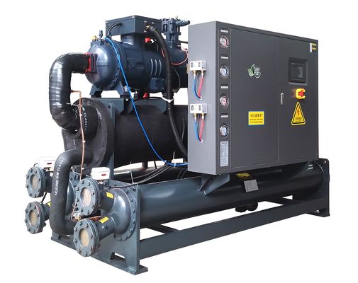 خرید 60hp صنعت آب خنک کولر سیستم یکپارچه نیمه هرمتیک نوع پیچ online manufacture