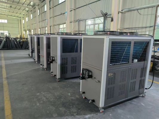 خرید خنک کننده آب صنعتی با فرکانس قابل تنظیم با تهویه لوله مس و محافظت از بیش از حد online manufacture