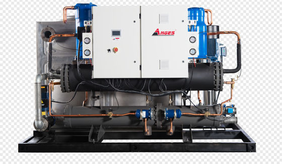 خرید سیستم یکپارچه خنک کننده صنعتی 280hp نوع پیچ نیمه هرمتیک online manufacture