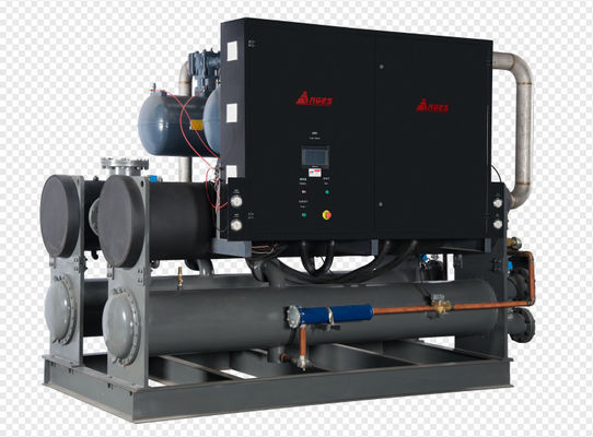 خرید 100HP خنک کننده پیچ آب خنک کننده آب برای فرآیند صنعتی برای چاپ و خط لایه بندی فیلم BOPP online manufacture