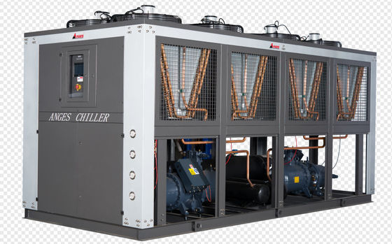 خرید 120HP کولر کمپرسور پیچ هوا خنک کننده صنعتی شیمی کولر 120 تن برای لوله های پلاستیکی PVC online manufacture