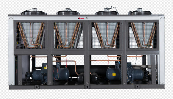 خرید خنک کننده نوع پیچ هانبل 500kW ظرفیت خنک کننده هوا خنک کننده برای خنک سازی صنعتی online manufacture