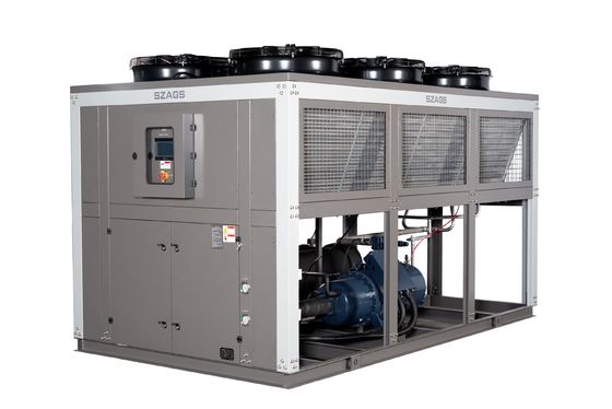 خرید 100HP خنک کننده کمپرسور پیچ و جوش هوا خنک کننده شیمیایی صنعتی برای لوله های PVC PE PP Ex online manufacture