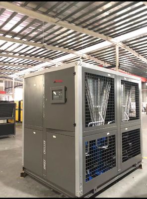 خرید 30HP Chiller درجه صنعتی مخلوط مس نیکل تبخیر دهنده R407C خنک کننده سازگار با محیط زیست برای مراکز ماشینکاری CNC online manufacture