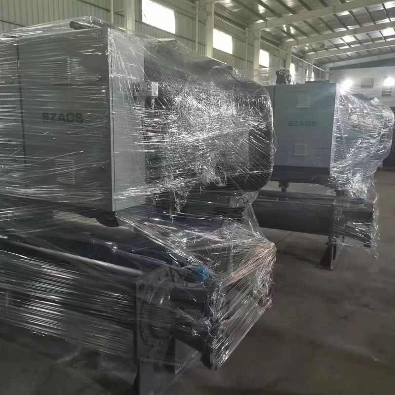 60hp صنعت آب خنک کولر سیستم یکپارچه نیمه هرمتیک نوع پیچ