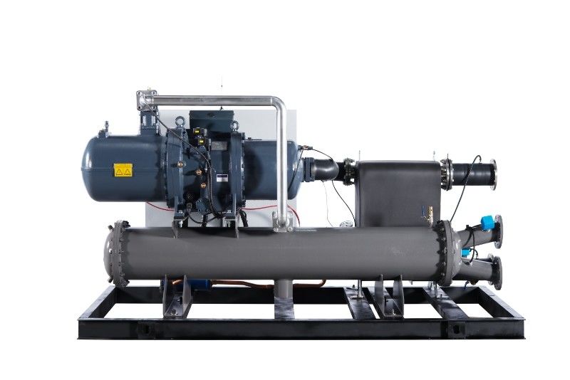 250HP نوع پیچ کولر شیلی و لوله کولر بسته واحد برای صنعت قالب زدن