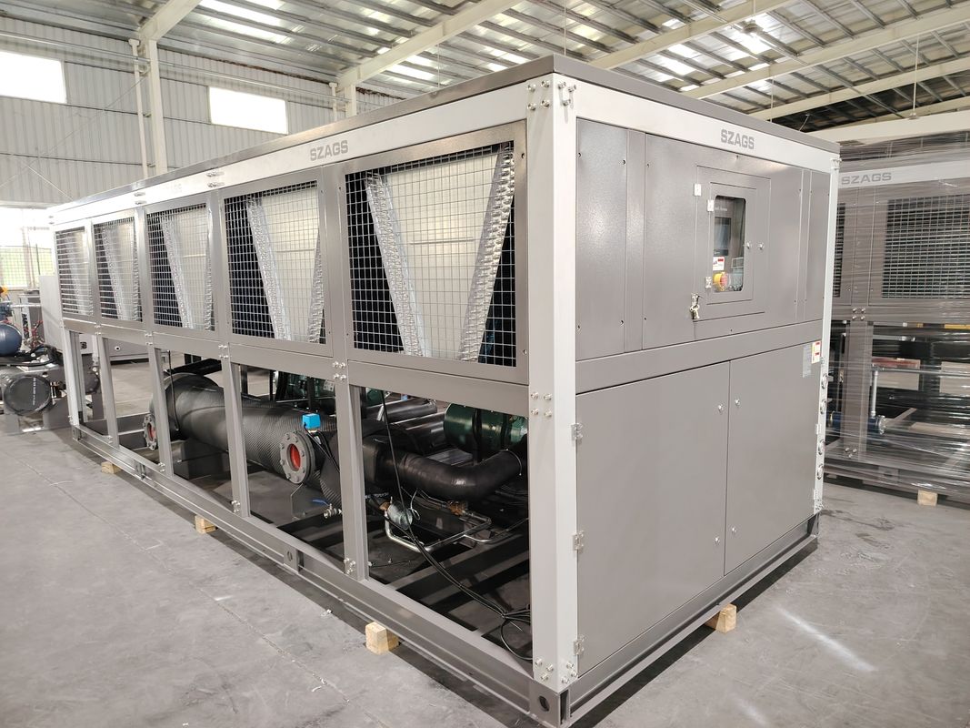 240hp Chiller نوع پیچ نیمه خنک کننده برای تولید مواد پلاستیکی