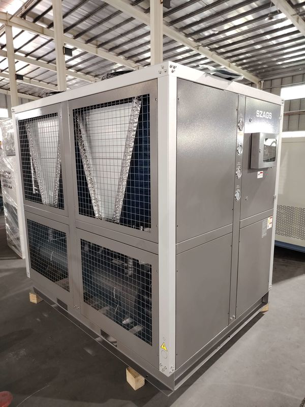 30TR کولر خنک کننده 110kW کولر گلیکول نوع رول کولر آب صنعتی چین تولید کننده