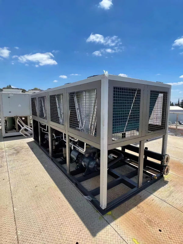 100HP صنعت پیچ نوع چیلر با دو سیستم خنک کننده هوا خنک پیچ آب گلیکول چیلر