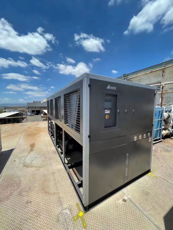 100HP صنعت پیچ نوع چیلر با دو سیستم خنک کننده هوا خنک پیچ آب گلیکول چیلر