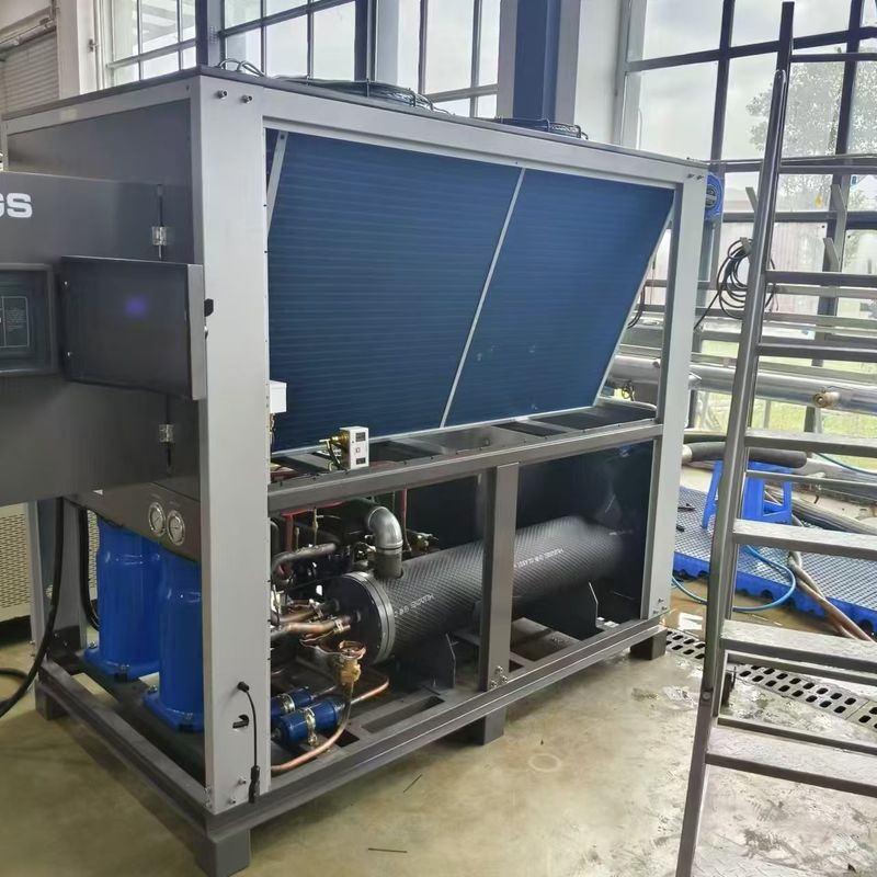 اینج 20 تن آزمایشگاهی کولر با ظرفیت خنک کننده بالا از 61kw در خروجی آب 12C