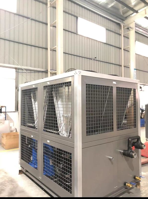 30HP Chiller درجه صنعتی مخلوط مس نیکل تبخیر دهنده R407C خنک کننده سازگار با محیط زیست برای مراکز ماشینکاری CNC
