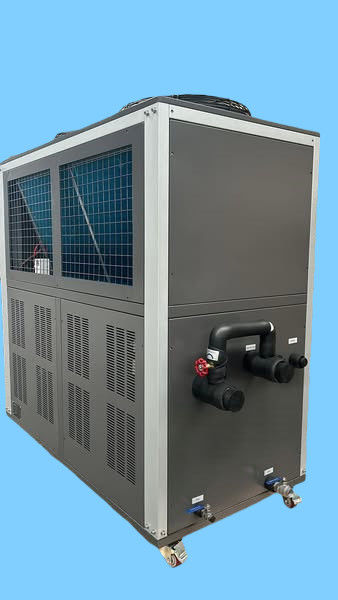 20HP آب خنک کننده برای تولید پلاستیک پاک سازگار با محیط زیست 20Ton سیستم آب خنک صنعتی