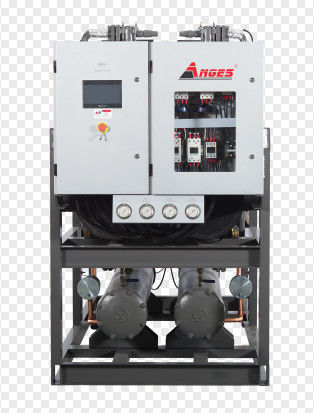 100HP خنک کننده پیچ آب خنک کننده آب برای فرآیند صنعتی برای چاپ و خط لایه بندی فیلم BOPP