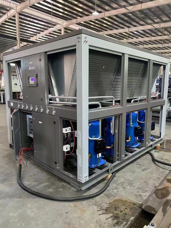 60HP خنک کننده رول هوا خنک کننده آب برای فرآیند صنعتی برای چاپ و خط لایه بندی فیلم BOPP
