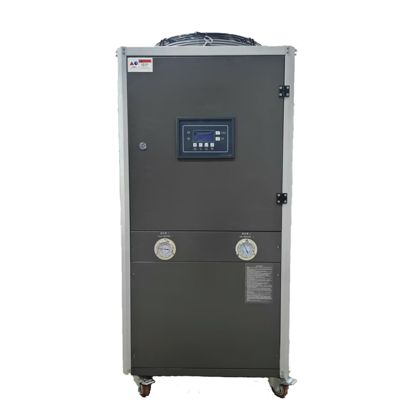 چیلر صنعتی 3HP با خنک‌کننده هوا، 8.9 کیلووات، چیلر گلیکول پرتابل برای دستگاه قالب‌گیری تزریقی