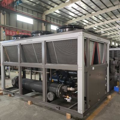 170hp R134a خنک کننده پیچ هوایی برای قالب تزریق پلاستیکی