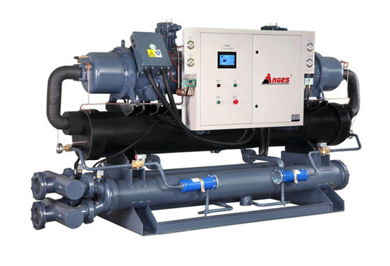 250HP نوع پیچ کولر شیلی و لوله کولر بسته واحد برای صنعت قالب زدن