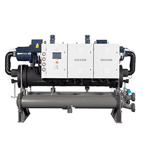 کنترل میکرو کامپیوتری 240HP خنک کننده پیچ آب خنک شده با پوسته و لوله یا تبخیر کننده نوع صفحه SS